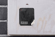 47 sticker mockup bundle vol 2, a Product Mockup by FoundImages (Thumbnail 27 of 50)