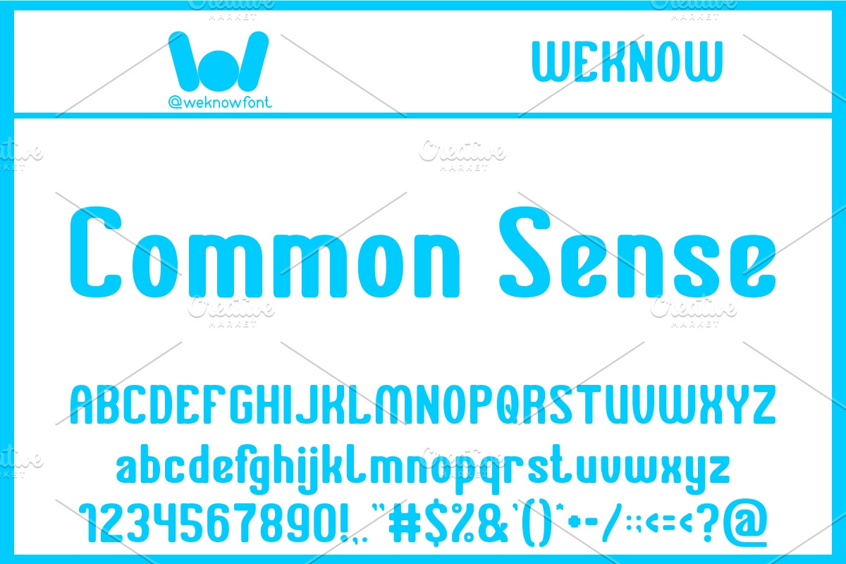 Ameliorate font, a Sans Serif Font by weknow (Photo 2 of 5)