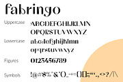Fabringo - Elegant/Glamour Font, a Font by GraphicDash (Thumbnail 12 of 12)