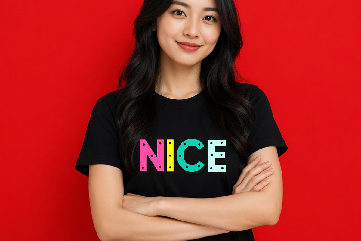 Cute Playful Display Typeface, a Sans Serif Font by Fourteen Letter (Photo 2 of 5)