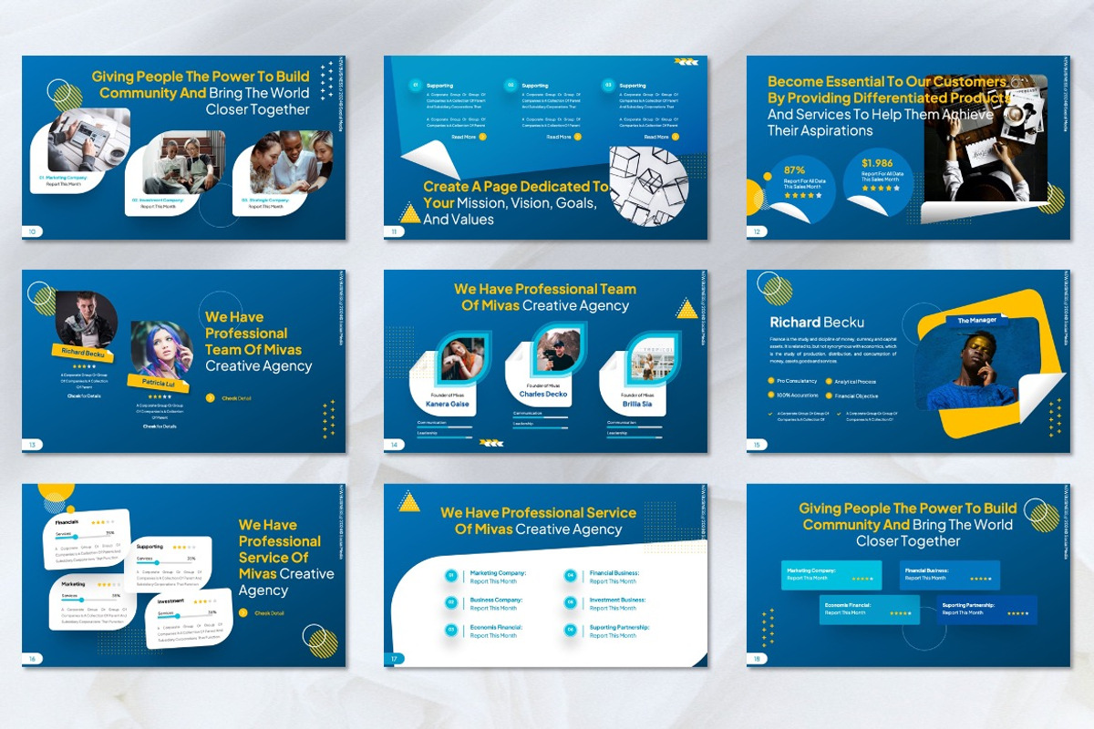 Mivas - Social Media Googleslide, a Presentation Template by Dhabee (Photo 6 of 7)