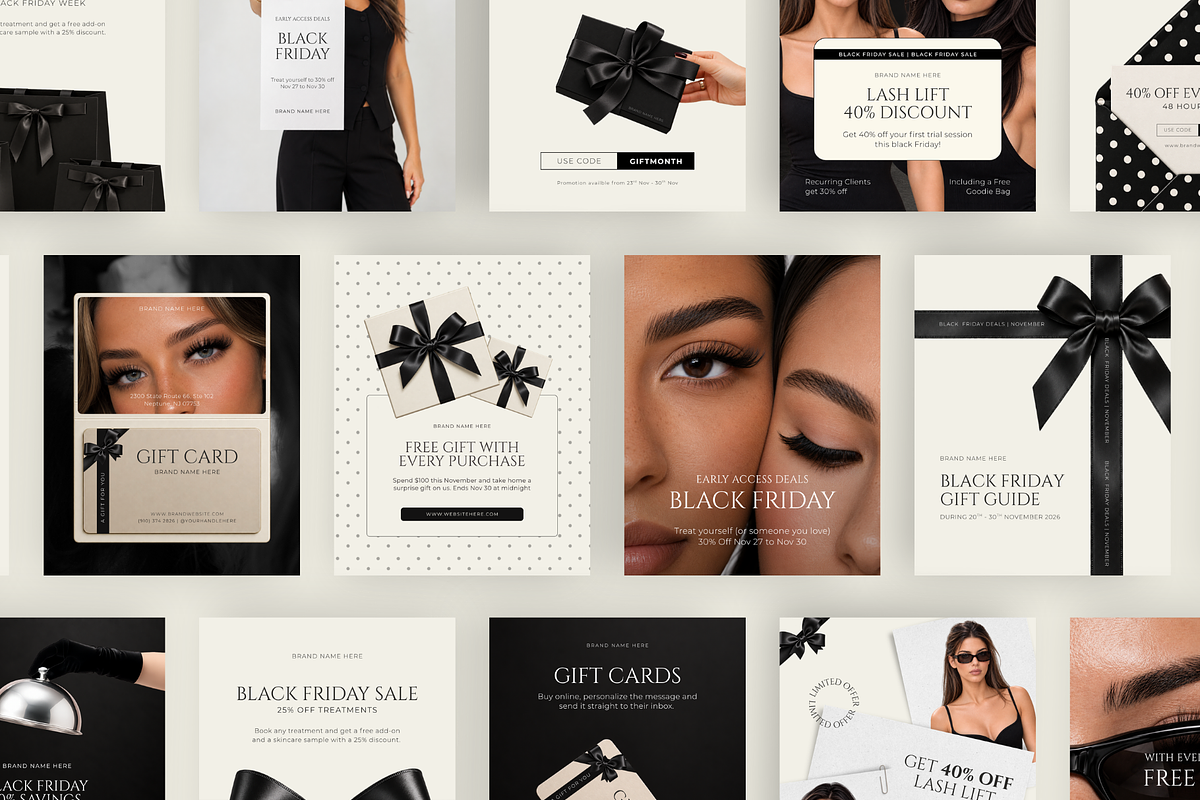 Black Friday Instagram post Template, a Social Media Template by Design Lush Studio (Photo 8 of 8)