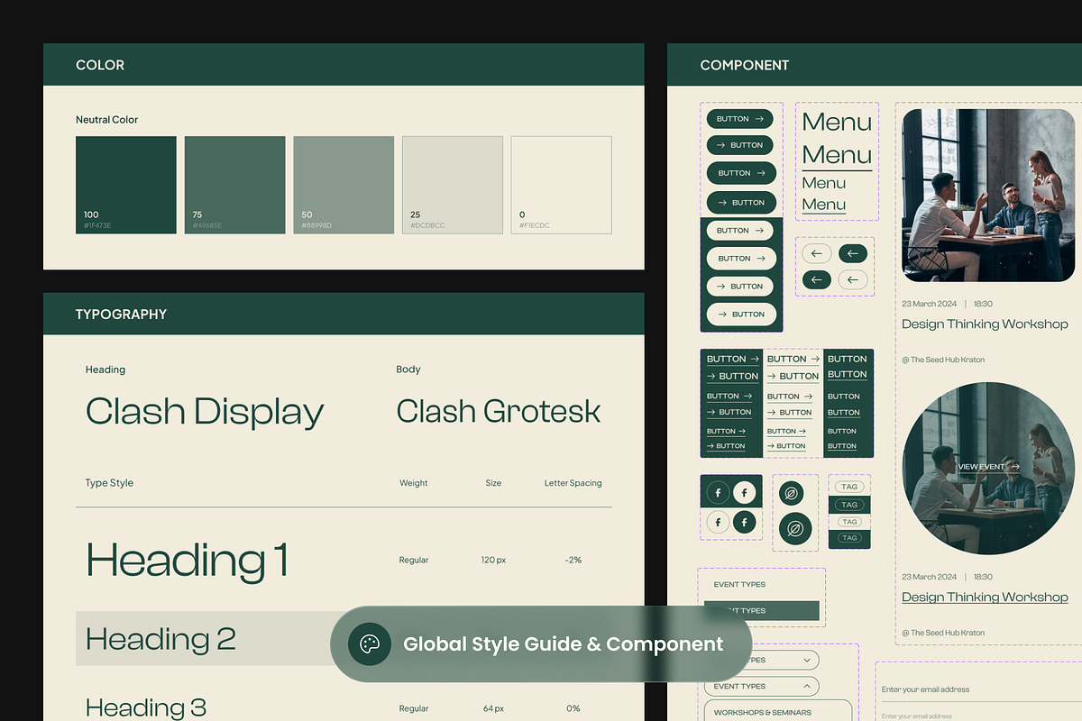 The Seed Hub - Coworking Space Event, a Websites & App Template by SLAB! Design (Photo 2 of 6)