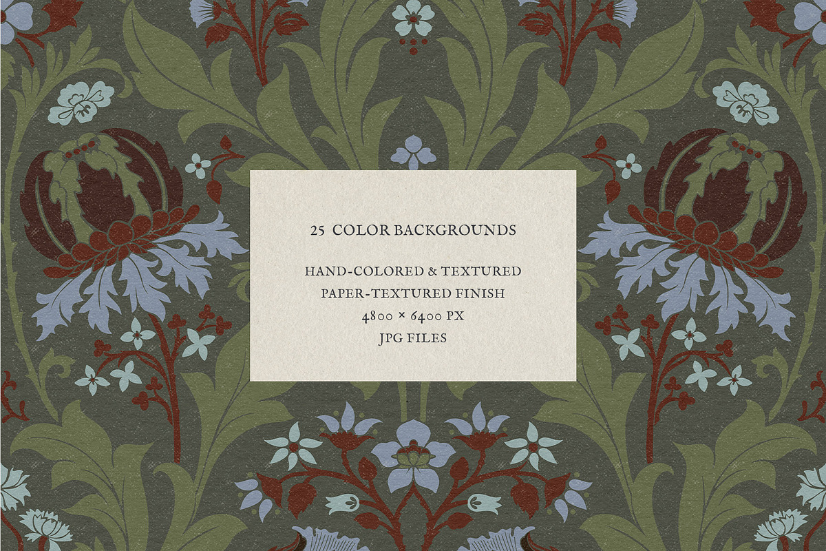 Garden Within: Vintage Floral Papers, a Texture Graphic by alonahaidash (Photo 8 of 27)