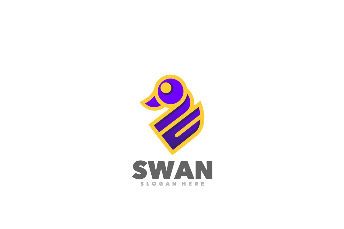 Swan gold, a Branding & Logo Template by Bayuktx