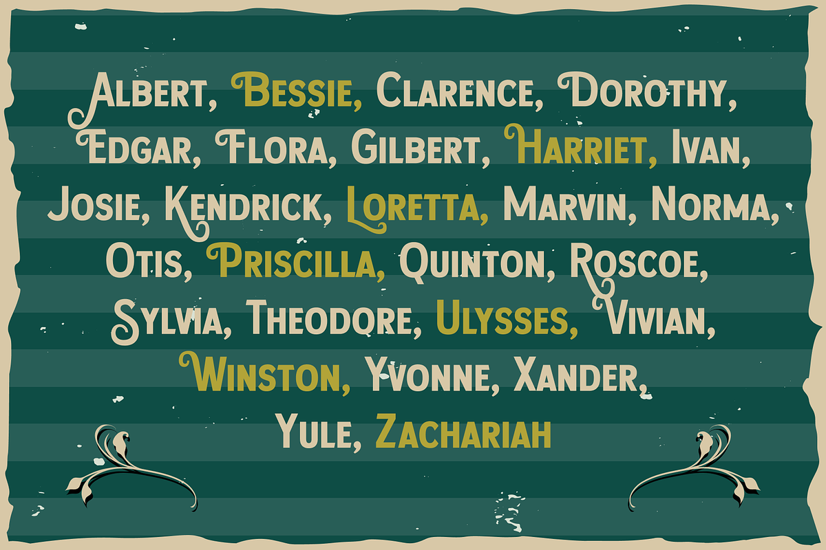 Palmera - Vintage Font, a Sans Serif Font by Mine Type Lab (Photo 4 of 10)
