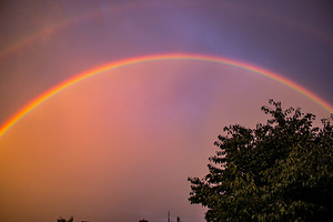 Rainbow #1, a Nature Photo by jakub_kopecky