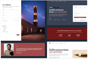 Marketing UI Kit, an UI Kit Template by ZiryabDesign