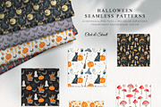 Halloween watercolor collection, a Decorative Illustration by CrystalinaShop (Thumbnail 13 of 16)