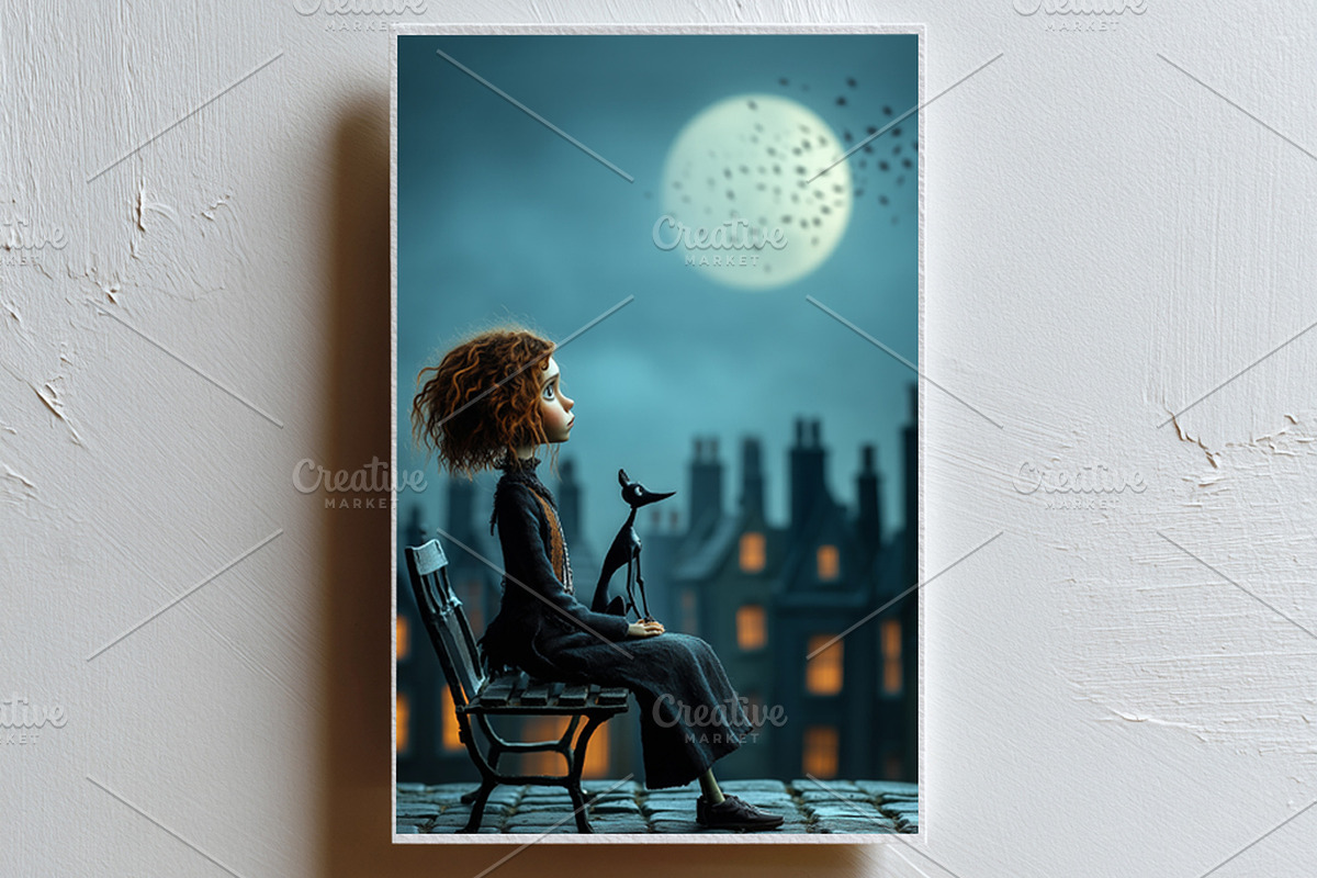 The Gloomy Girl Chronicles, a Decorative Illustration by Vika_Softlife (Photo 4 of 5)