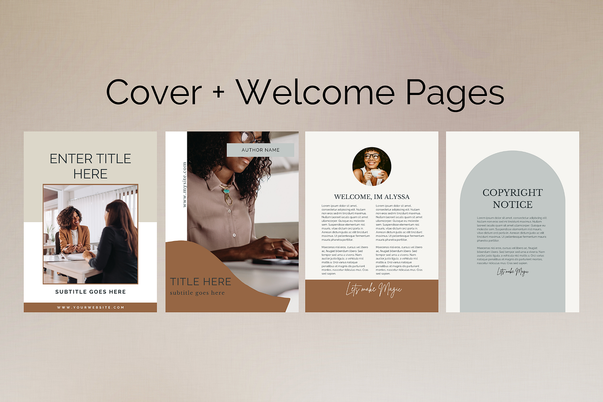 Lead Magnet eBook Template 14 Pages, a Magazine Template by Social Assumptions (Photo 4 of 13)
