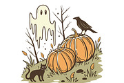 10 in 1 Halloween T Shirt Design Tem, an Object Graphic by Studio Retouch (Thumbnail 8 of 11)