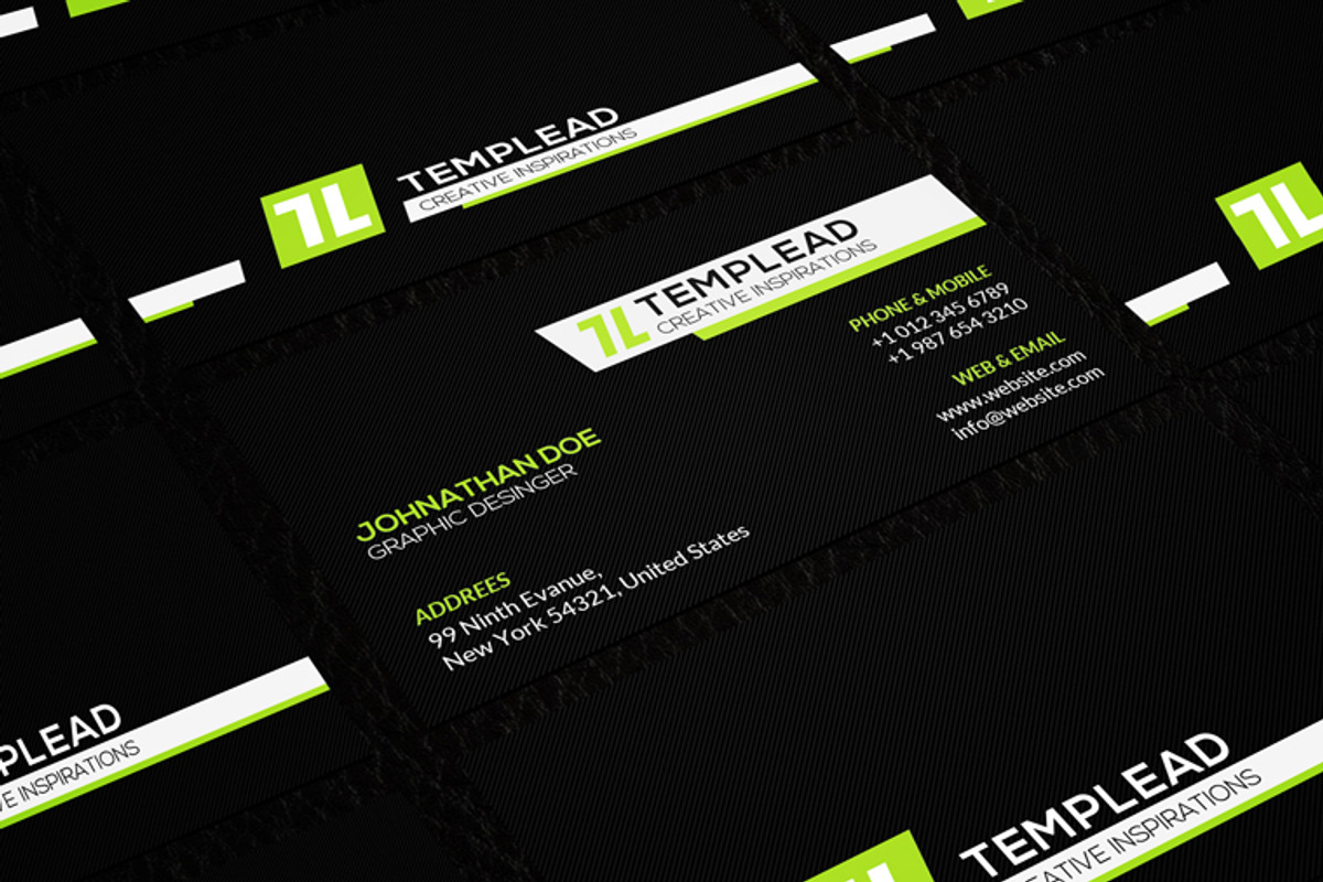 Corporate Business Card CM080, a Business Card Template by annozio (Photo 3 of 4)