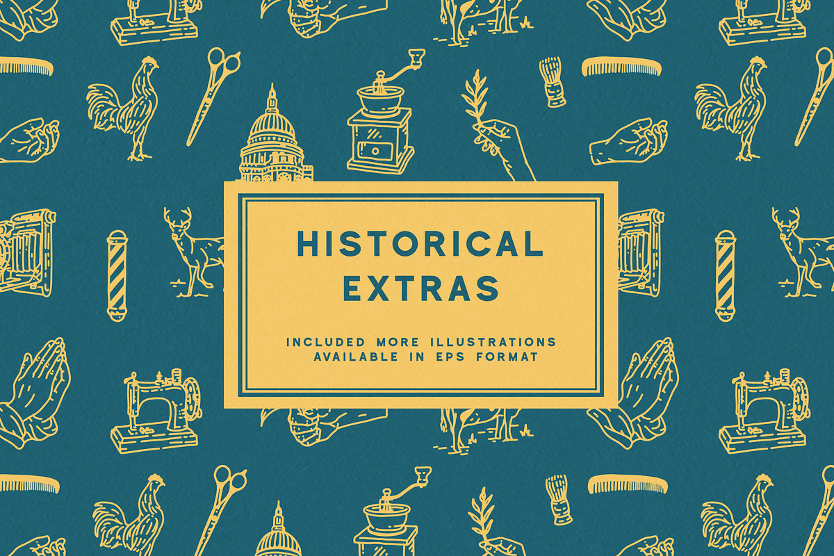 Historical - Handdrawn Font, a Script Font by Runsell Studio (Photo 12 of 12)