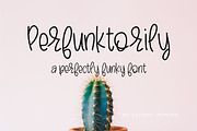Perfunktorily handlettered font, a Sans Serif Font by INKMETHIS (Thumbnail 1 of 5)