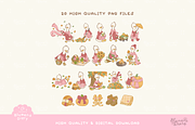 Silly Goose Louie Clipart Bundle, an Animal Illustration by Blumensdiary (Thumbnail 5 of 12)