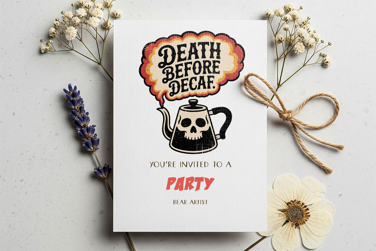 Caffeine & Chaos, Retro Coffee, an Object Graphic by GlitterCraft (Photo 82 of 101)
