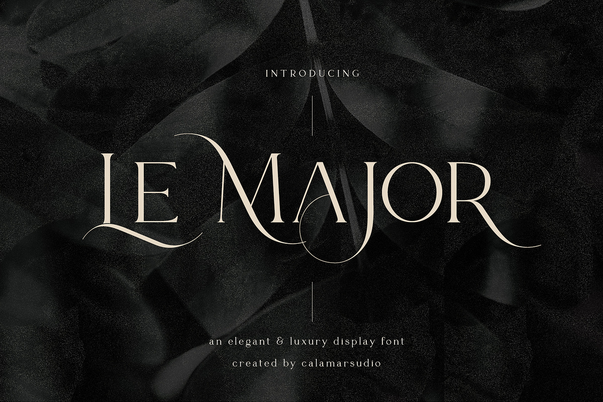 Le Major | Display Serif Font