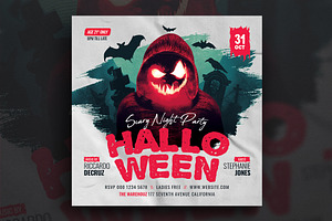 Halloween Party Flyer
