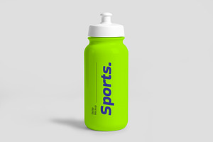 Sports Bottle Mockup, an Advertising Mockup by Templeste