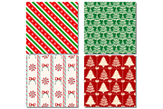 Christmas Seamless Patterns #4, a Pattern Graphic by wind mill (Thumbnail 2 of 3)