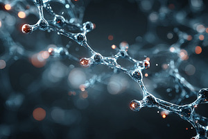 Molecular Network Background, a Photo by Design Store