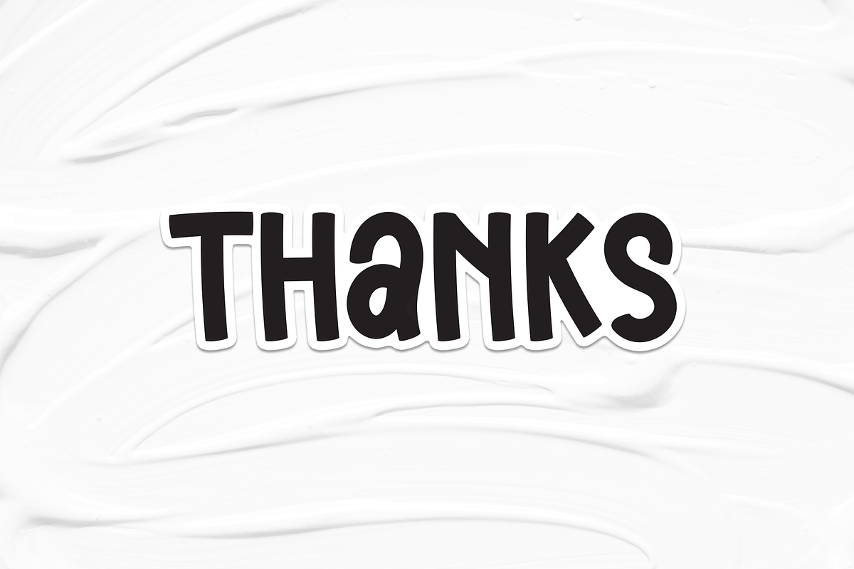 Thick | Script Font, a Script Font by Scratchones (Photo 8 of 8)