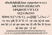 Sophillia - Ligature Serif Font, a Serif Font by Tropical Type (Thumbnail 9 of 10)