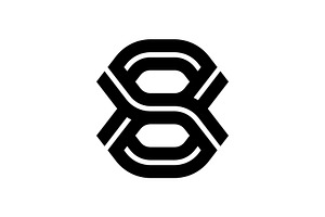 SX8 initial letter monogram logo