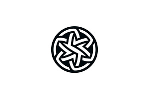 ornamental letter S medal logo, a Branding & Logo Template by Rasagama Studio