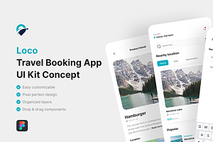 Travel Booking App UI Kit