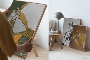 Modern Creative Animal Art Prints