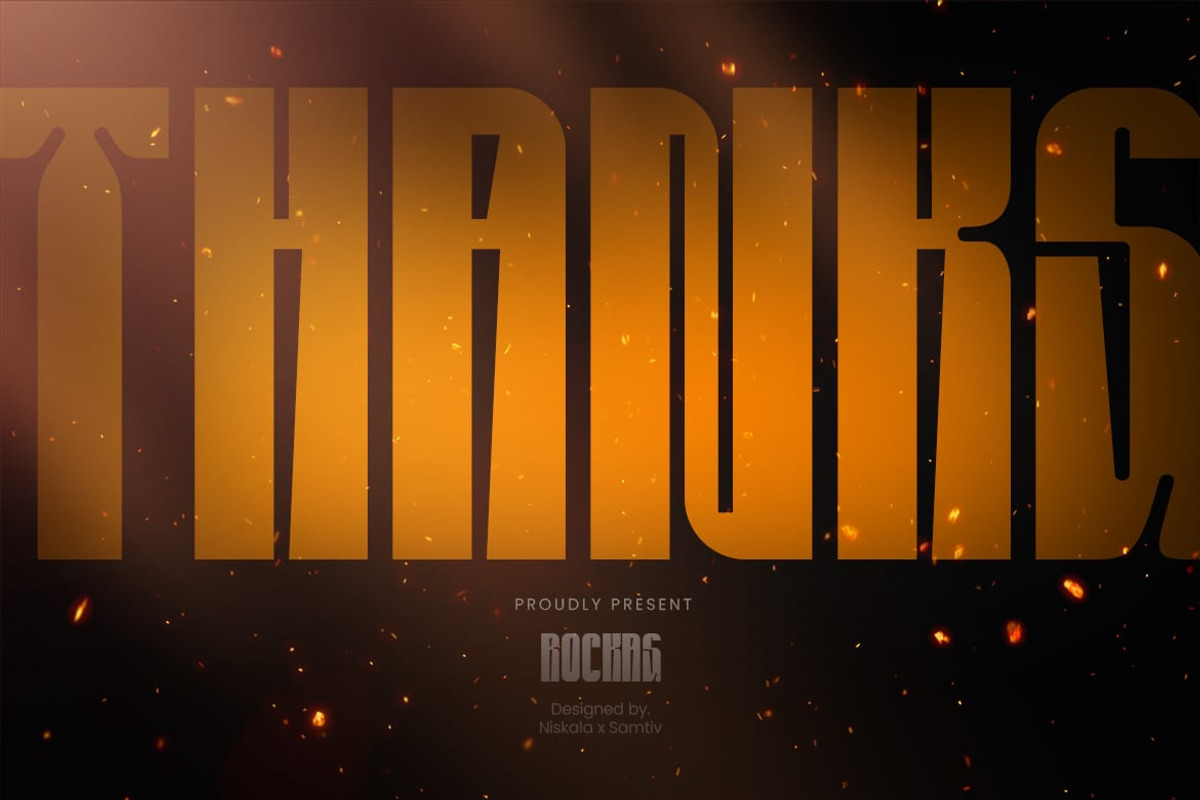 Rocket - Modern Display Font, a Sans Serif Font by Luna Shop (Photo 4 of 7)
