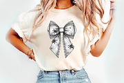 Halloween Gothic Coquette bow png, an Illustration by Watercolor design (Thumbnail 3 of 3)