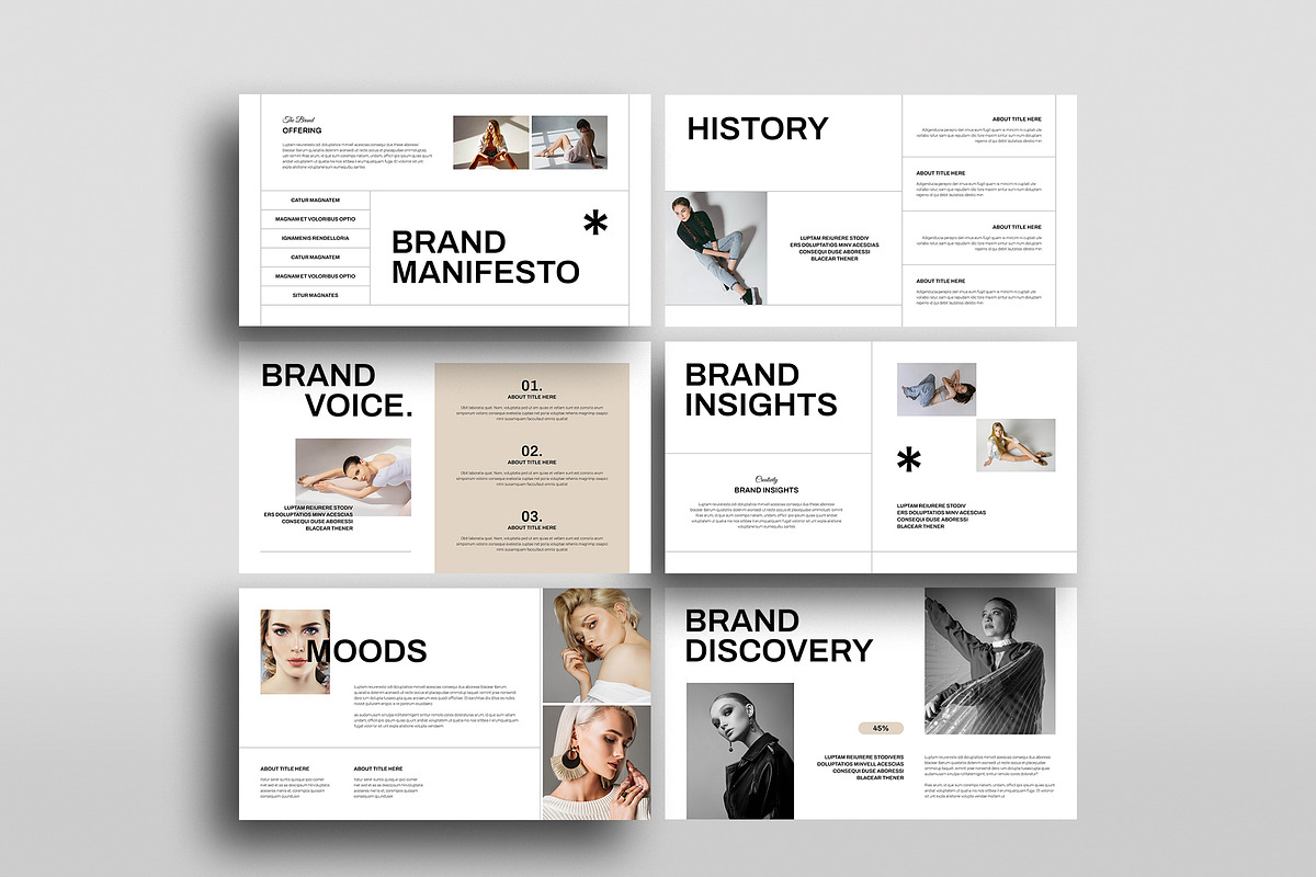 Brand Strategy Presentation Template, a Presentation Template by Spark_Creative (Photo 5 of 8)