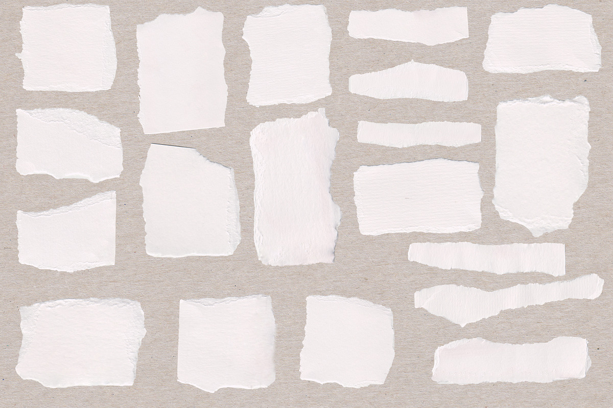 Ripped Watercolor Paper Pack, an Object Graphic by Liquid Amethyst Art (Photo 3 of 7)