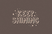 Lovers Clouds Layered Font, a Font by Anastasia Cuza (Thumbnail 4 of 10)
