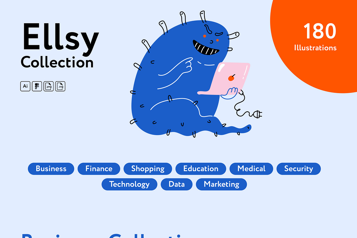 Ellsy Illustration Collections, an Education Illustration by Welovegraphics (Photo 9 of 17)