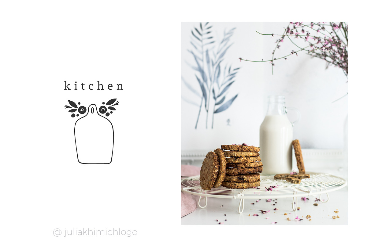 Logo Pack Volume 9. Kitchen, a Branding & Logo Template by Mint Air Studio (Photo 19 of 21)