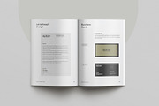 MINIMAL | Brand Guidelines, a Brochure Template by KreateTribe (Thumbnail 11 of 12)