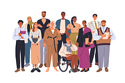 Diverse business people set, banner, a Person Illustration by Good Studio (Thumbnail 7 of 17)