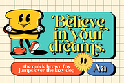 Cornella Display Retro 90's Font, a Serif Font by Vampstudio (Thumbnail 6 of 13)
