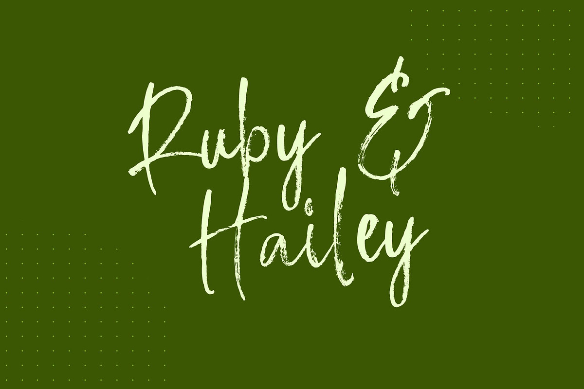 Audrey Skylar, a Handwritten Font by Xelo Graph (Photo 6 of 7)