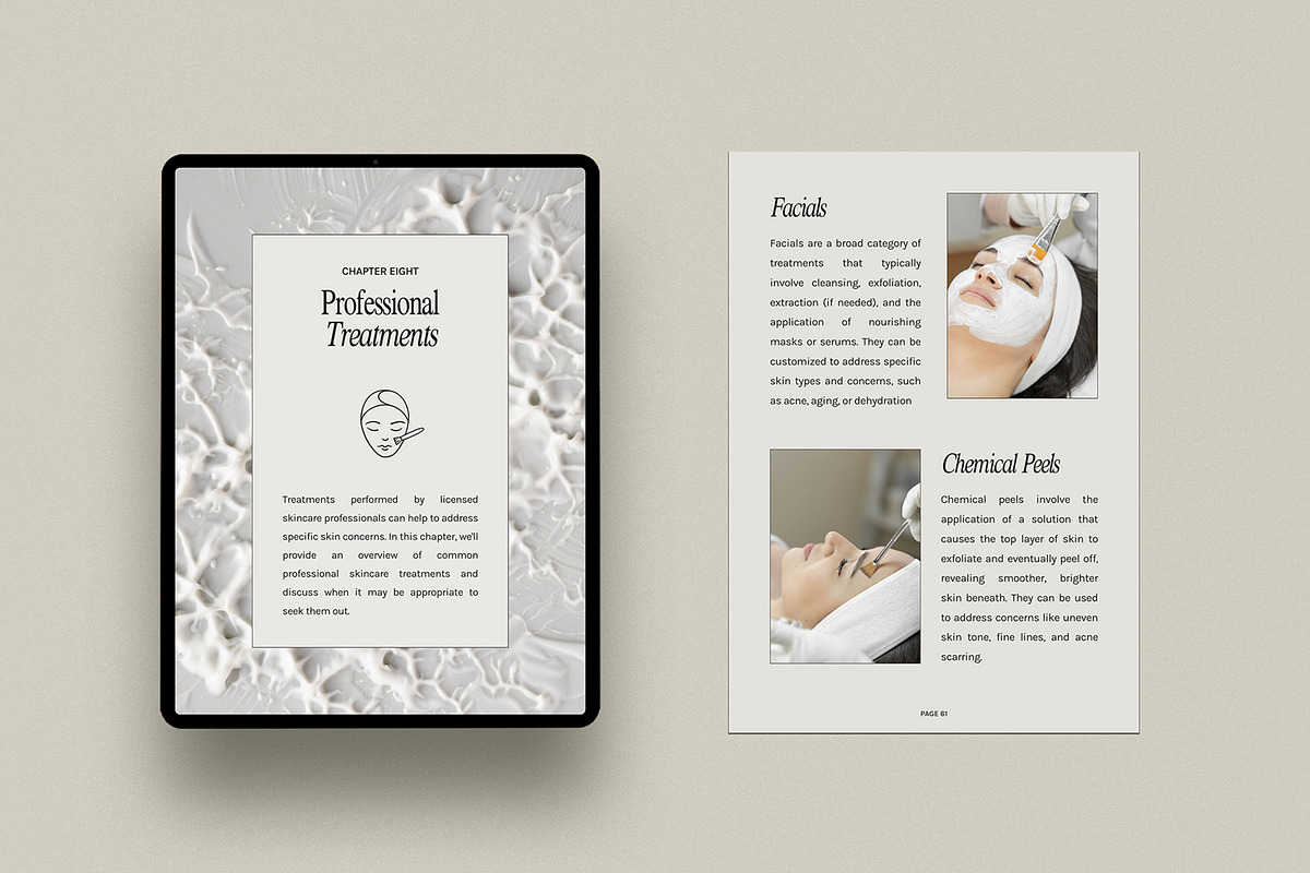 Skincare Coach Ebook Template, a Magazine Template by Willoe Studio (Photo 9 of 11)