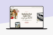 Squarespace 7.1 Template: Josie, a Squarespace Template by Big Cat Creative (Thumbnail 1 of 4)