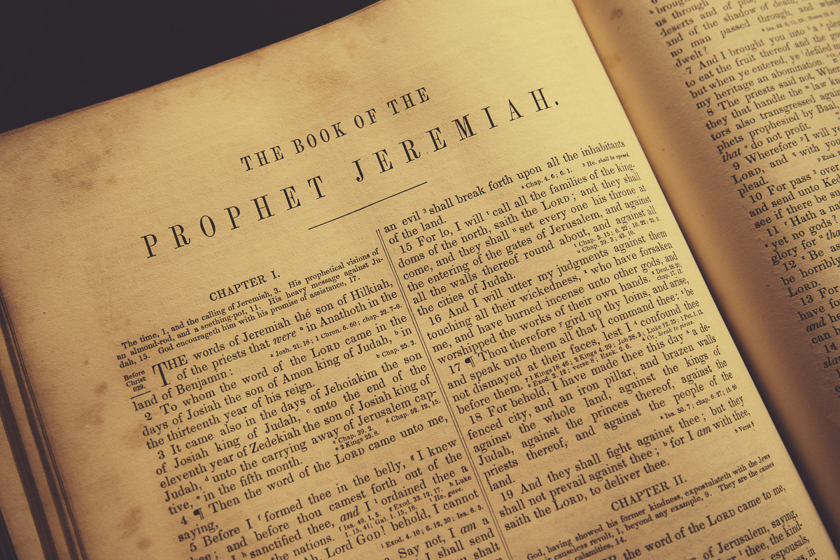 Bible - Book of Jeremiah, an Arts & Entertainment Photo by Arketype (Photo 2 of 3)