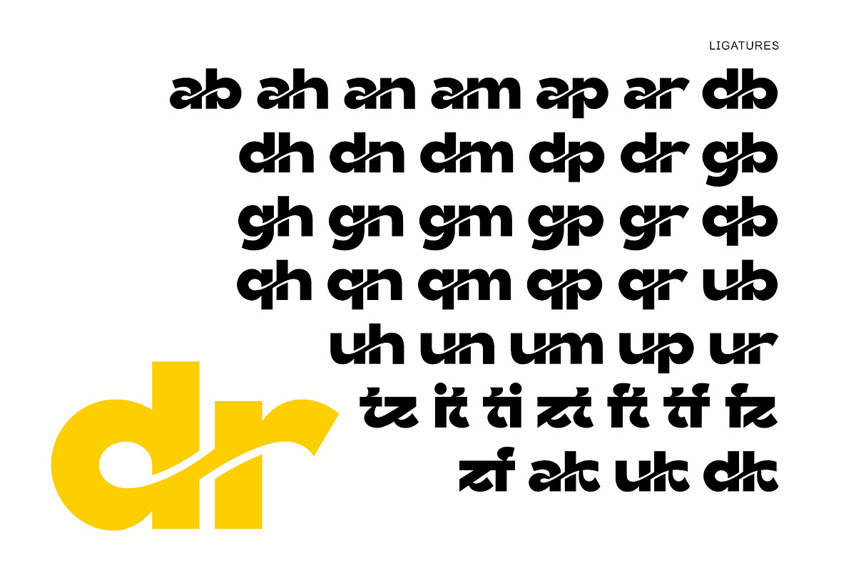 Garitz – Dynamic Typeface Flow, a Sans Serif Font by Sealoung (Photo 7 of 12)