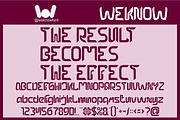 EFFECT FONT, a Blackletter Font by weknow (Thumbnail 4 of 8)