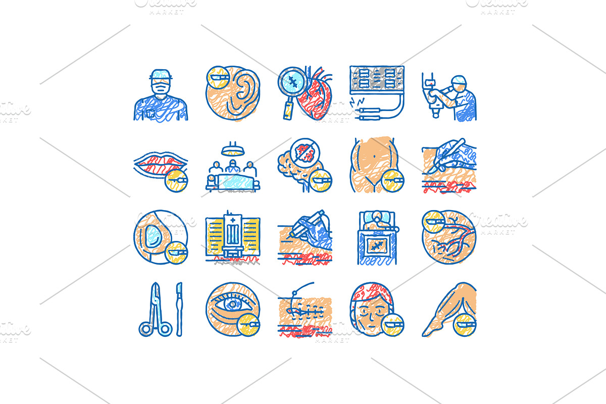 Surgery Medicine Clinic Operation, an Object Illustration by pikepicture
