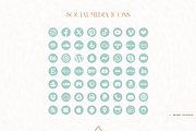 Social Media Icons, a Solid Icon by Wumi Studio (Thumbnail 1 of 5)